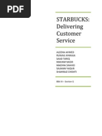 customer snapshot starbucks case 16 starbucks delivering customer service
